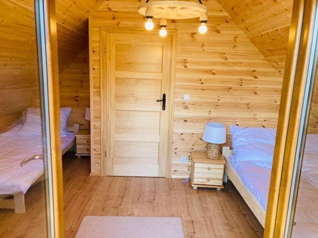 Kalinowy Sad Domki Z Jacuzzi I Sauna Mikołajki Exterior foto